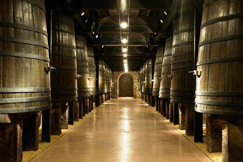 Bodegas Franco Españolas, a winery in Logroño, Rioja.