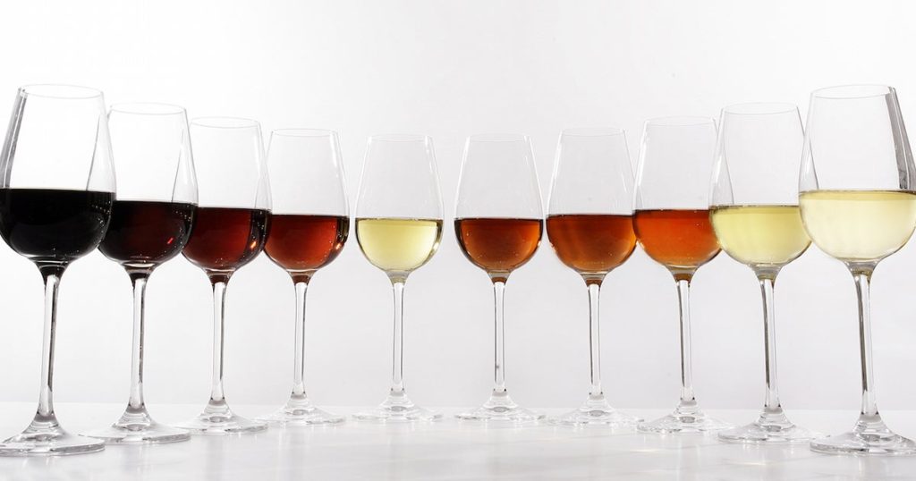 types of sherry wine