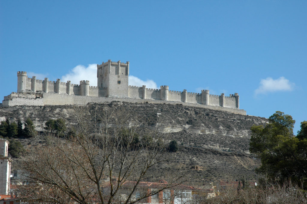 penafiel castle in Ribera del Duero